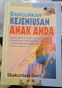 Image of Bangunkan Kejeniusan Anak Anda
