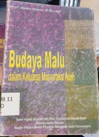 Image of Budaya Malu dalam Keluarga Masyarakat Aceh