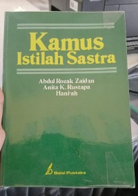 Image of Kamus Istilah Sastra