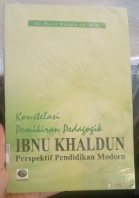 Image of Konstelasi Pemikiran Pedagogik Ibnu Khaldun